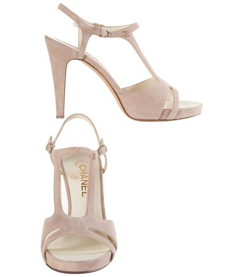 chanel flat sandals ebay|Chanel high heel sandals.